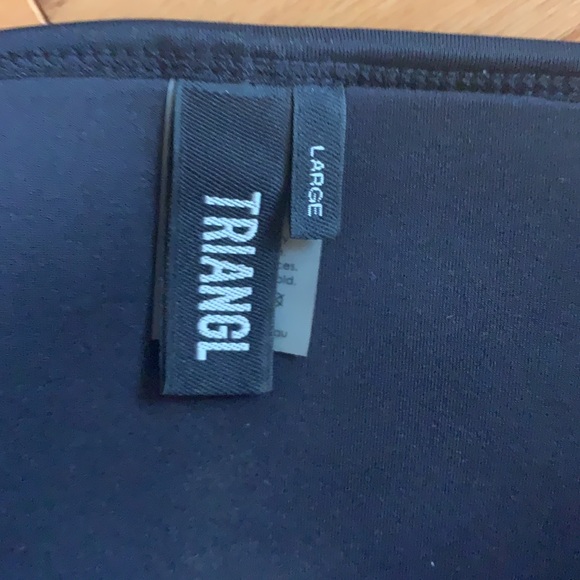 Blue Triangl Swim set size S top Size L bottom - Picture 4 of 4